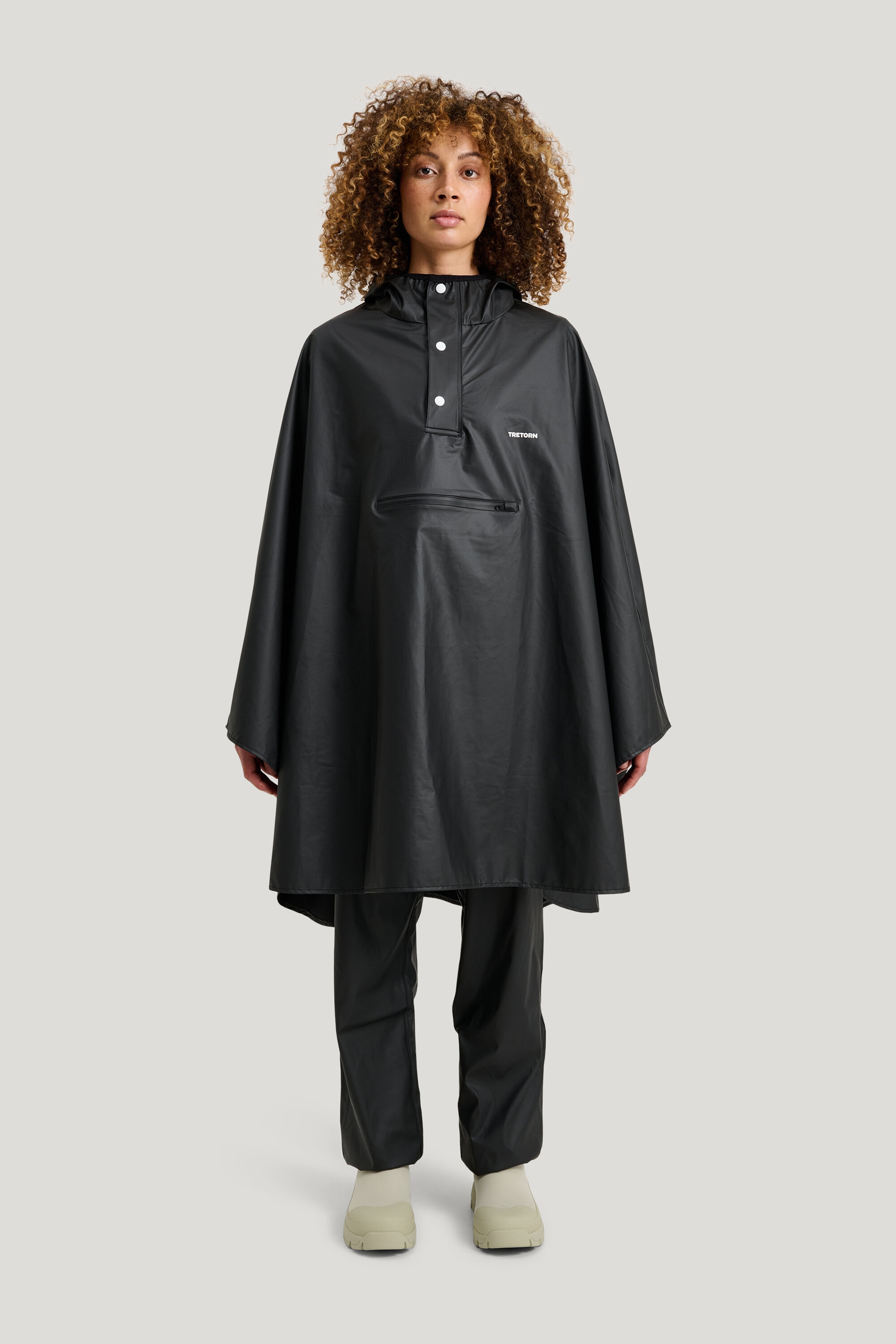 PU LIGHT WASSERFESTE PONCHO