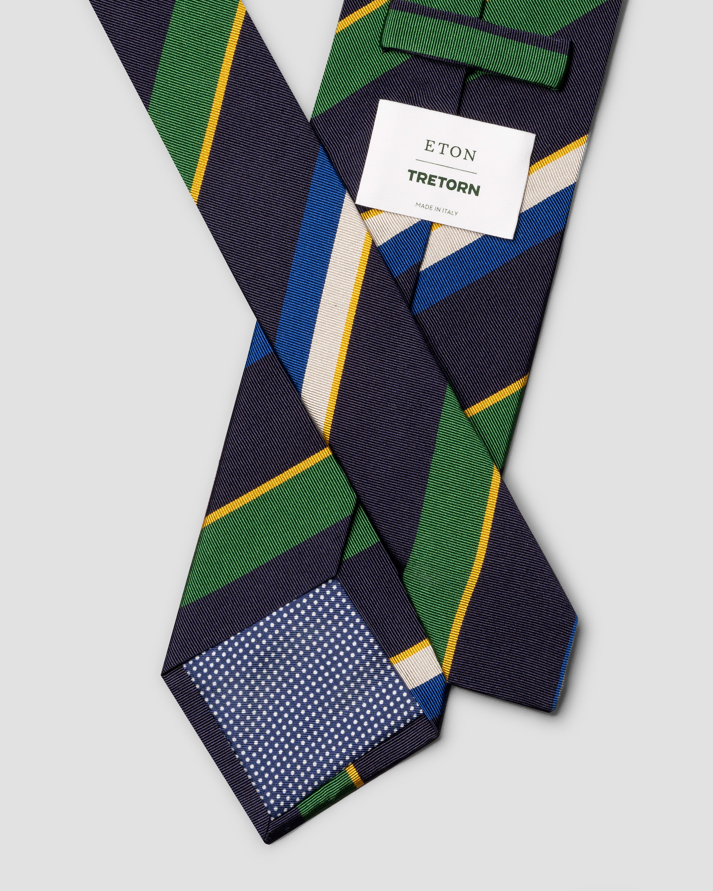 ETON X TRETORN STRIPED TIE