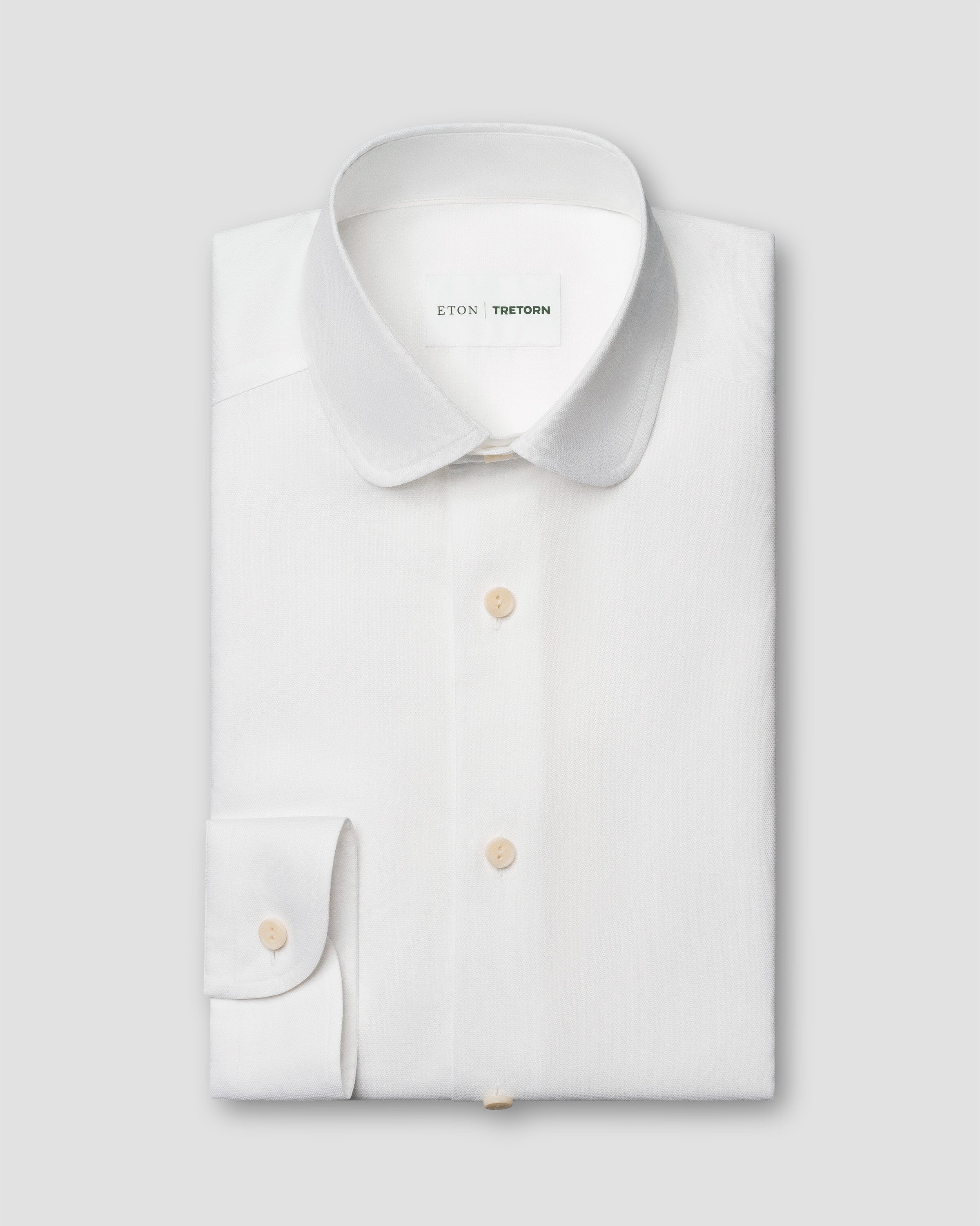ETON X TRETORN SOLID CLUB COLLAR SHIRT