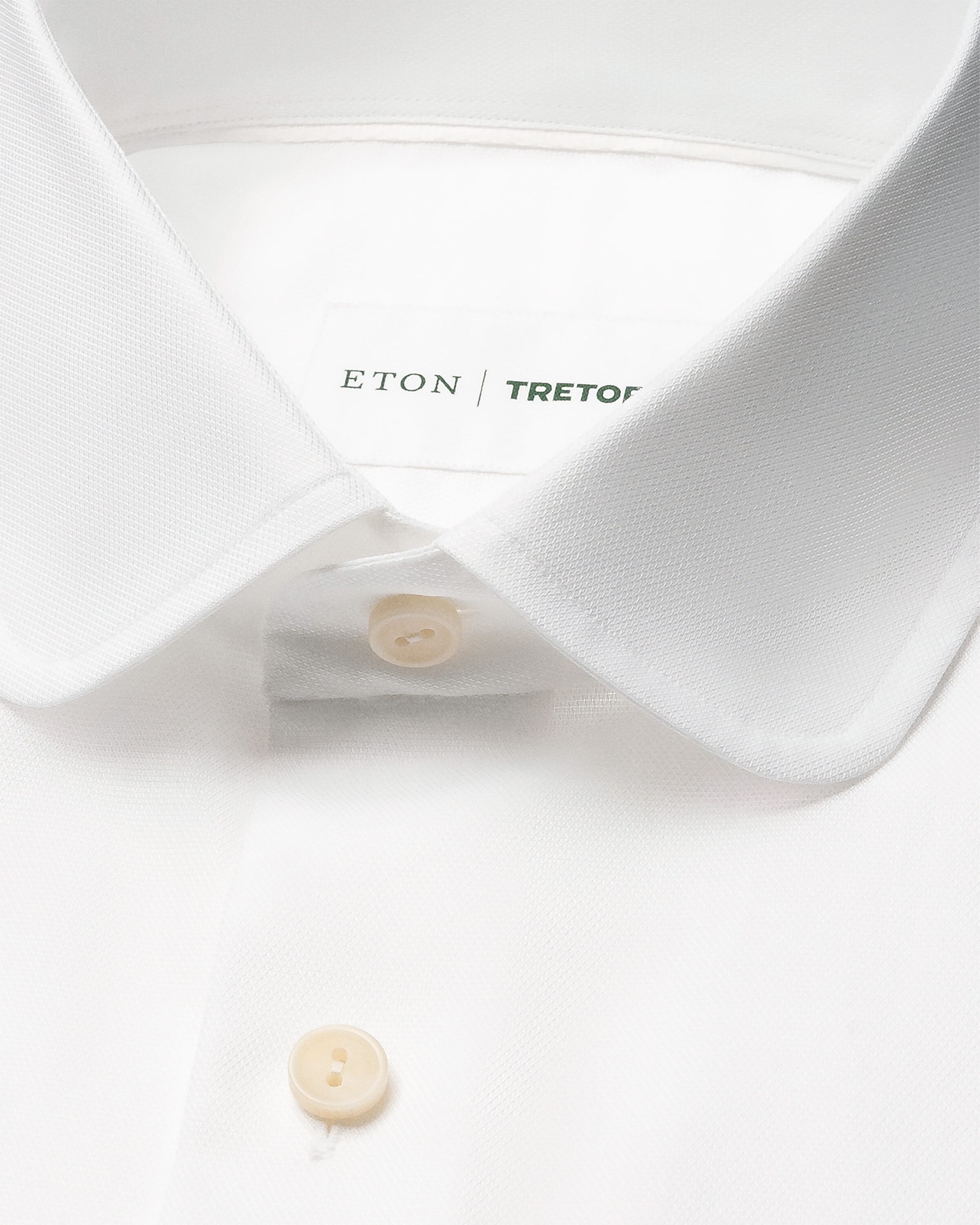 ETON X TRETORN SOLID CLUB COLLAR SHIRT