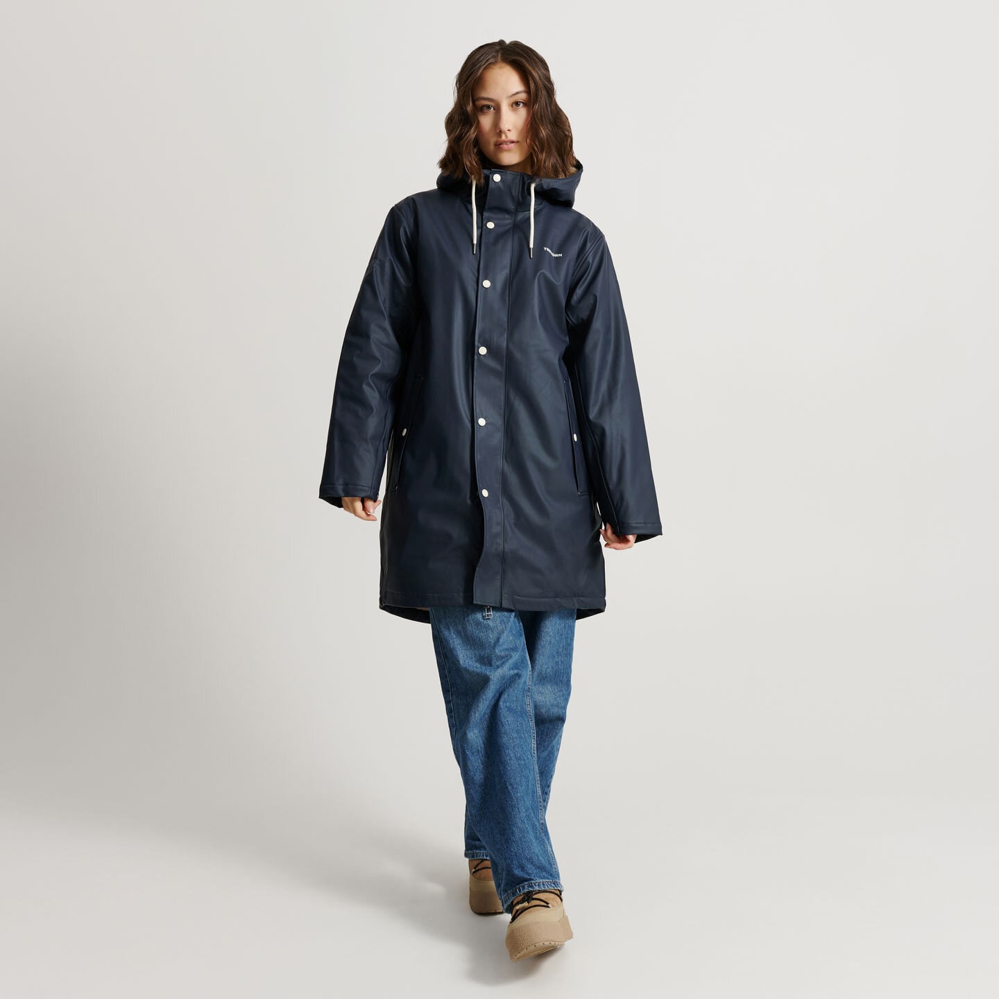 WINGS PILE RAIN COAT WASSERFESTE JACKE