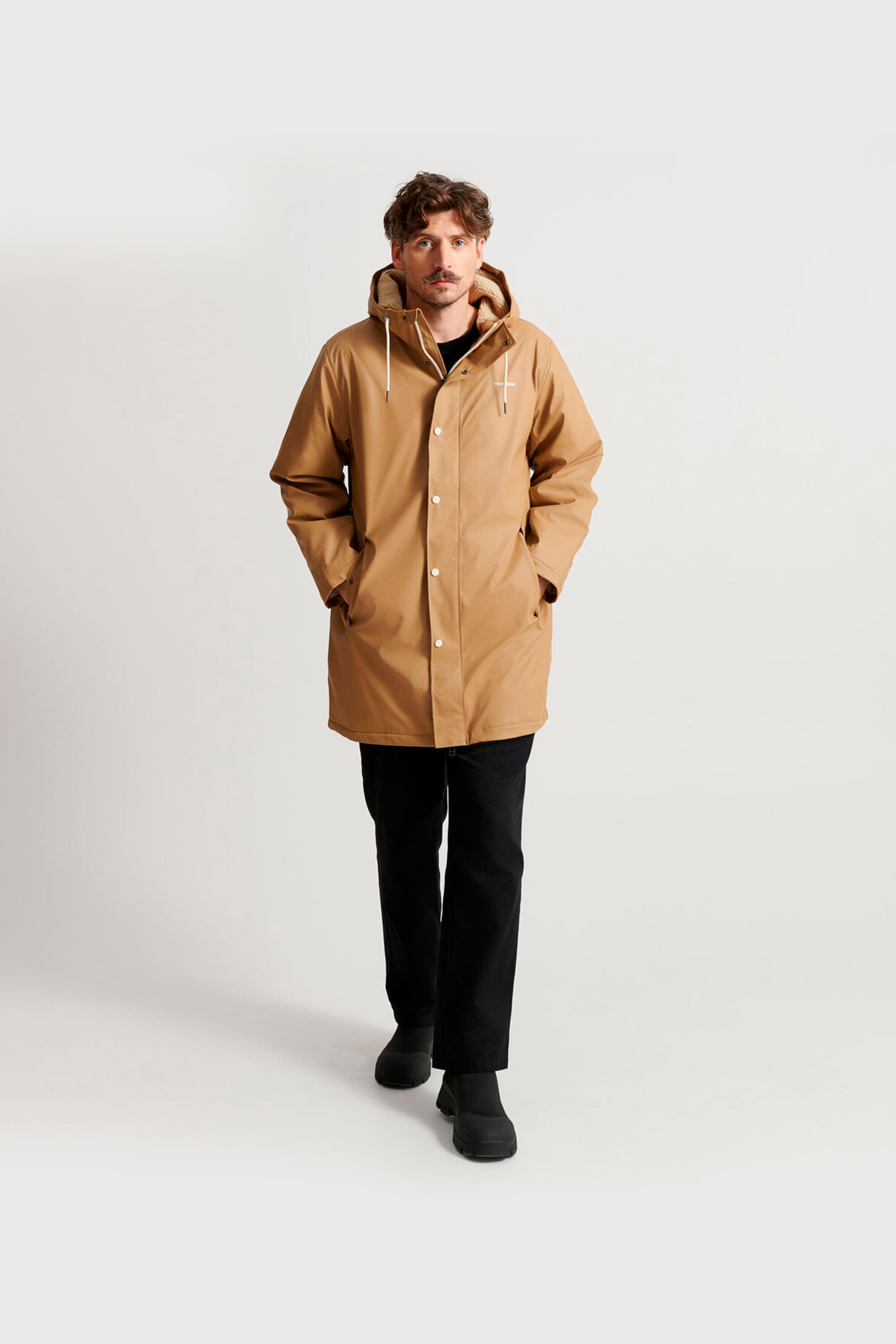 WINGS PILE RAIN COAT WASSERFESTE JACKE